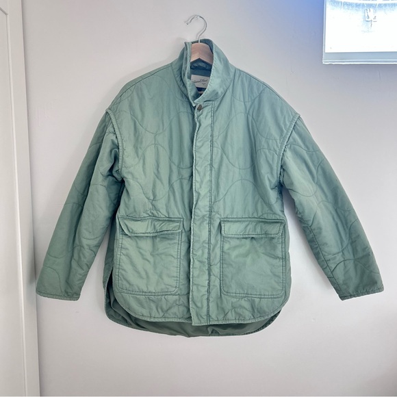 Universal Thread Jackets & Blazers - Universal threads green quilted coat size large